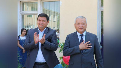 'Sariosiyo tumaniga yangi hokim tayinlandi, avvalgisi vazirga o`rinbosar bo`ldi'ning rasmi