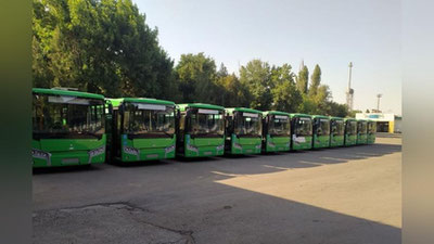 'Тошкентдаги йўналишлардан бирига янги турдаги автобуслар ҳаракати йўлга қўйилди'ning rasmi