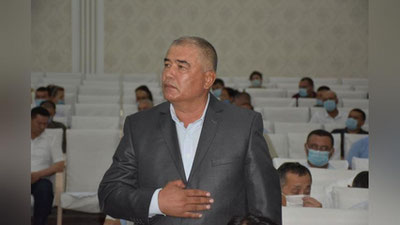 'Muborak tumaniga yangi hokim tayinlandi'ning rasmi