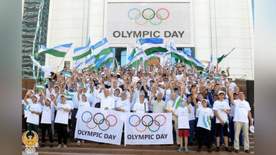Изрображение 'В Узбекистане стартовала Олимпийская неделя (фото)'