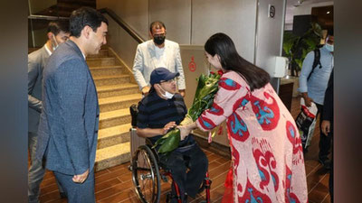 Изрображение 'Глава Паралимпийского комитета Азии прибыл в Ташкент (фото)'