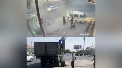 'Marg`ilonda "Damas" haydovchisi boshqaruvni yo`qotib svetoforga urildi'ning rasmi