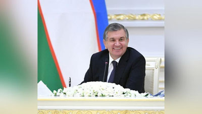 Изрображение 'Президенту Узбекистана Шавкату Мирзиёеву сегодня исполнилось 64 года'