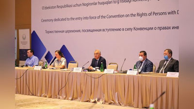 Изрображение 'Для Узбекистана вступила в силу Конвенция ООН о правах инвалидов'