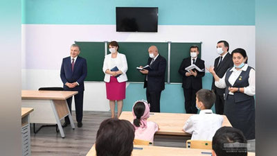 'Shavkat Mirziyoev mas`ullarga topshiriq berdi: endilikda har bir Mehribonlik uyi va Bolalar shaharchasiga 2 tadan oliygoh va sport maktablari biriktiriladi'ning rasmi