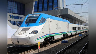 Изрображение 'Между Ташкентом и Бухарой запустят дополнительный поезд "Афросиаб"'