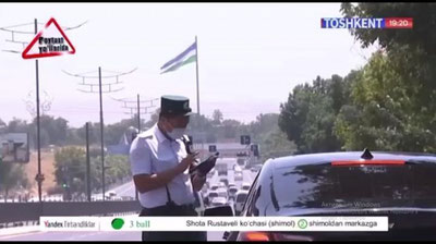'Toshkent viloyatida YPX xodimi “shtraf” yozmaslik haqida buyruq olgach, "Malibu"ni qo`yib yubordi (video)'ning rasmi