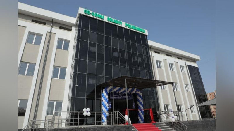 Изрображение 'В Янгихаётском районе Ташкента открылась новая поликлиника (видео)'