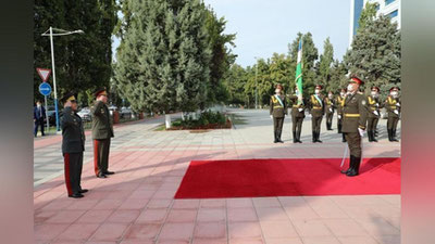 'Rossiya harbiy delegasiyasining O`zbekistonga tashrifi boshlandi'ning rasmi