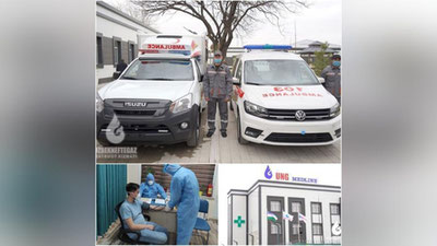 '“O`zbekneftgaz” AJ tomonidan koronavirus infeksiyasi yuqtirgan ishchi-xodimlar salomatligini tiklash uchun “Covid” markazlari tashkil etilgan'ning rasmi