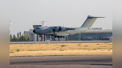 Изрображение 'Германия самолетами ВВС эвакуирует граждан из Кабула через Ташкент'
