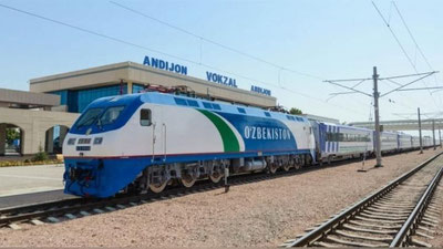 '“Andijon-Termiz-Andijon” yo`nalishida yangi yo`lovchi poezdi qatnovi yo`lga qo`yiladi'ning rasmi