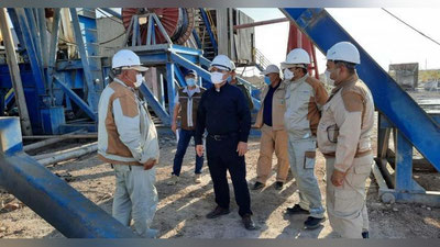 '“O`zbekneftgaz”: Boshqaruv raisi Mehriddin Abdullaev “ERIELL” kompaniyasi bilan hamkorlikda bajarilayotgan ishlar holatini o`rgandi (Foto)'ning rasmi