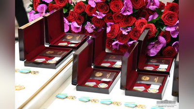 Изрображение 'В резиденции Куксарой проходит награждение группы соотечественников'