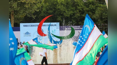 'O`zbekiston Paralimpiya delegasiyasi Toshkentga qaytib keldi(video)'ning rasmi