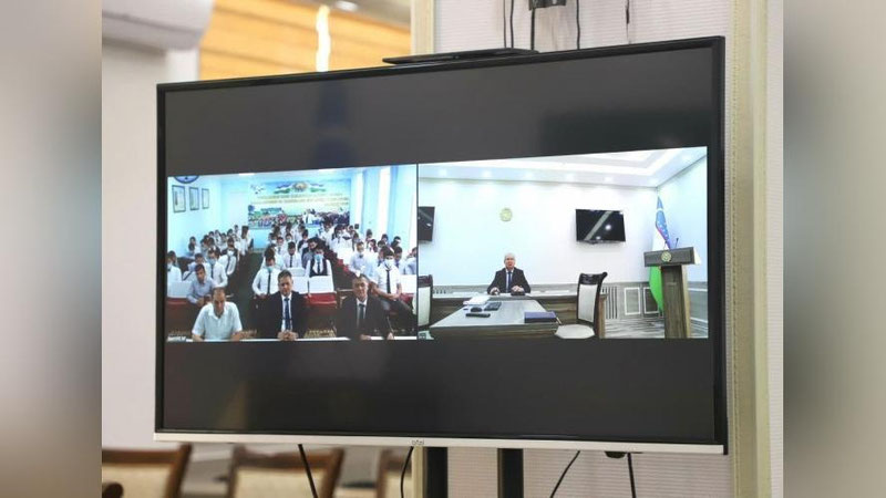 'Samarqand veterinariya medisinasi institutining Nukus filiali talabalari uchun onlayn tarzda “Mustaqillik darsi” tashkil etildi'ning rasmi