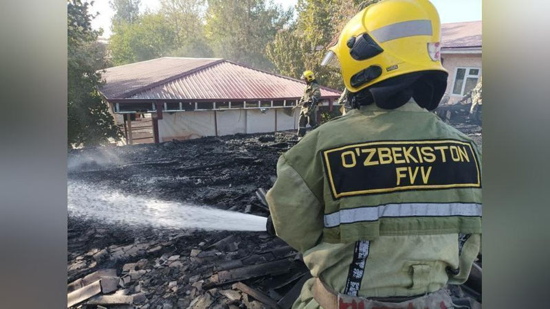 'Samarqanddagi bog`chada yong`in sodir bo`ldi, bolalar evakuasiya qilingan'ning rasmi