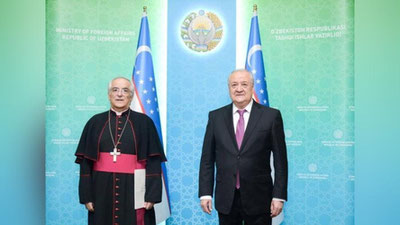 Изрображение 'Новый Апостольский нунций Ватикана прибыл в Узбекистан'