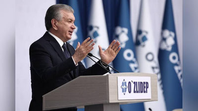 'Sirdaryoda "Guliston city" quriladi'ning rasmi