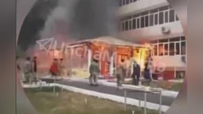 'Toshkent Politexnika universitetida sodir bo`lgan katta yong`in bo`yicha rasmiy ma`lumot berildi'ning rasmi