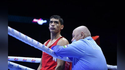 'Saidjamshid Jafarov tailandlik bokschiga mag`lub bo`ldi'ning rasmi