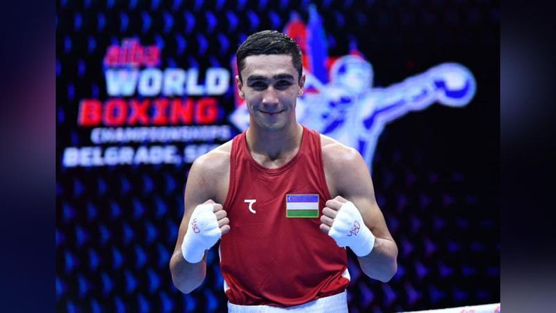 Изрображение 'Абдумалик Халаков проиграл в финале чемпионата мира и стал серебряным призером'