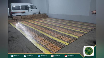 'Farg`onada  "Damas"ga  ortilgan pirotexnika vositalari fosh etildi'ning rasmi