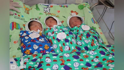 'Қашқадарёда уч эгизак қиз туғилди. Уларга Фарангиз, Меҳрангиз ва Паризода исмлари қўйилди'ning rasmi