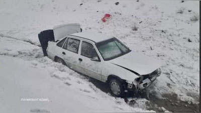 '"Қамчиқ"  довонида "Nexia"  ҳайдовчиси бошқарувни йўқотиб, хандаққа тушиб кетди'ning rasmi