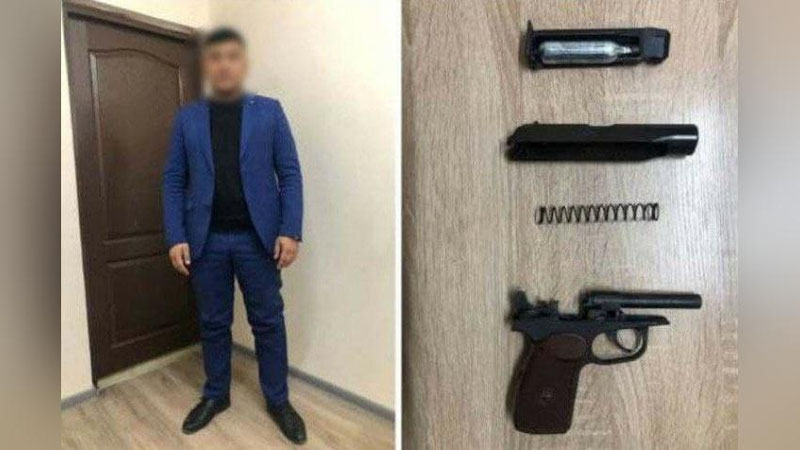 Изрображение 'В Ташкенте нашли мужчину, открывшего стрельбу по машине (видео)'