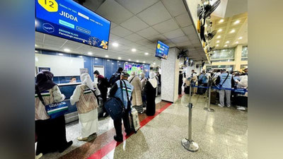 'Умра сафарига ўзбекистонликларнинг навбатдаги гуруҳи жўнаб кетди'ning rasmi