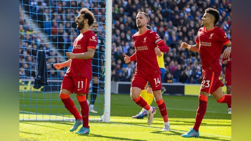 'АПЛ. Чемпионлик учун курашаётган "Ливерпуль" сафарда ғалаба қозонди.'ning rasmi