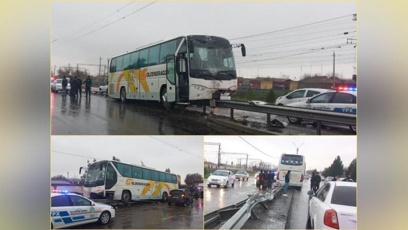 'Сирдарёда автобус иштирокида ЙТҲ содир бўлди'ning rasmi