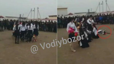 Изрображение 'В Кашкадарье школьница во время исполнения танца упала и умерла'