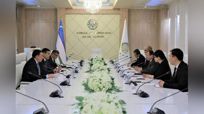 'Қирғизистон Адлия вазирлиги делегацияси билан учрашув ўтказилди'ning rasmi