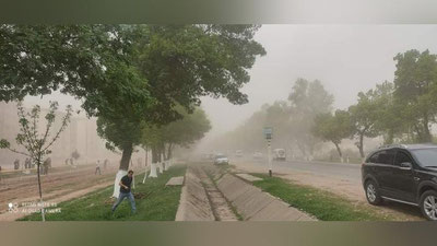 '"O`zgidromet" 18-21 iyun kunlari O`zbekistonda kuzatilishi kutilayotgan holat bo`yicha shoshilinch axborot e`lon qildi'ning rasmi