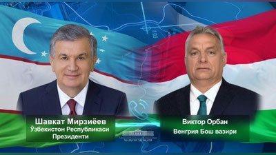 'Шавкат Мирзиёев Венгрия Бош вазири билан мулоқот қилди'ning rasmi