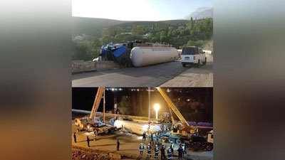 Изрображение 'В жутком ДТП на перевале "Камчик" погиб водитель автоцистерны'