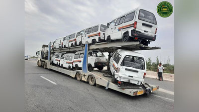 Изрображение 'В UzAuto Motors поделились деталями ДТП, в ходе которого оказались повреждены 5 новых "Дамасов"'