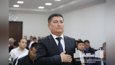 'Самарқанд вилояти ҳокимига янги ўринбосар тайинланди'ning rasmi