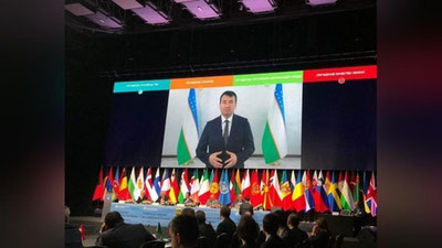 'Ўзбекистон қишлоқ хўжалиги вазири БМТ конференциясида маъруза қилди'ning rasmi