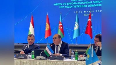 'Туркий давлатлар ташкилотига аъзо давлатлар билан ахборот ва оммавий коммуникация соҳасида ҳамкорлик янада мустаҳкамланади — Асаджон Ходжаев'ning rasmi