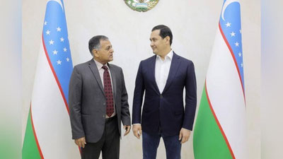 'Сардор Умурзаков ОТБ вице-президенти билан учрашди'ning rasmi