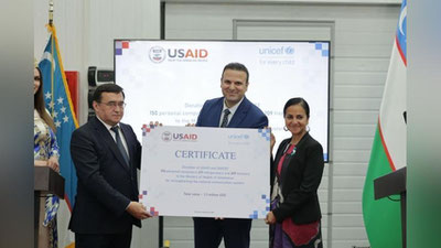 Изрображение 'США передали оборудование холодовой цепи и компьютеры Минздраву Узбекистана'