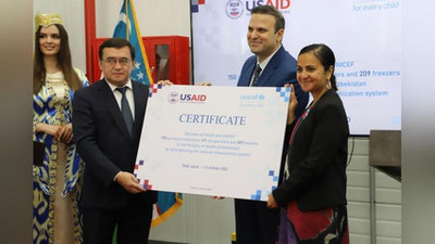 'USAID Ўзбекистонга 1,3 миллион долларлик ускуналарни топширди'ning rasmi