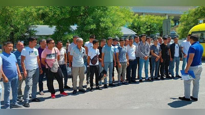 'Ўзбекистонликларнинг 130 нафари Россияга, 15 нафари эса Сербияга ишга юборилди'ning rasmi