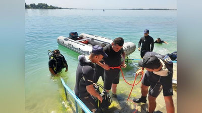 Изрображение 'На Ташморе спасатели вытащили из воды тонувшего подростка'