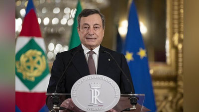 Изрображение 'Президент Италии официально принял отставку премьера Марио Драги'