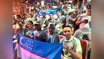 Изрображение 'Сборная Узбекистана прошла на открытии игр "Дети Азии" во Владивостоке (видео)'