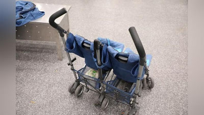 'Toshkent xalqaro aeroportida Istanbuldan kelgan yo`lovchi bolasining kolyaskasida tilla taqinchoqlarni yashirincha olib o`tishga urindi (video)'ning rasmi